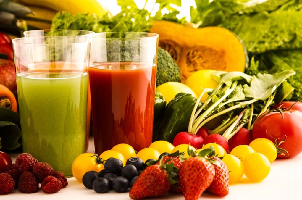 зеленчукови и плодови сокове за отслабване