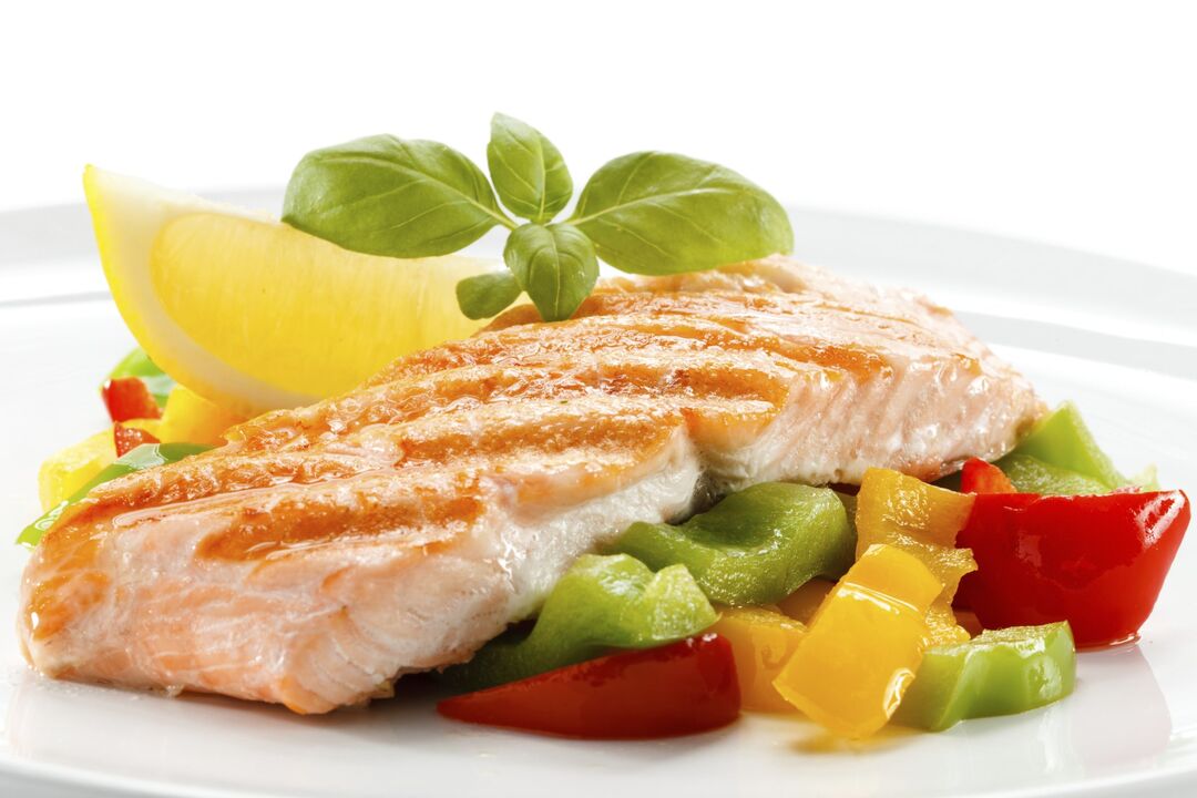 Риба на пара или на скара при диета с високо съдържание на протеини